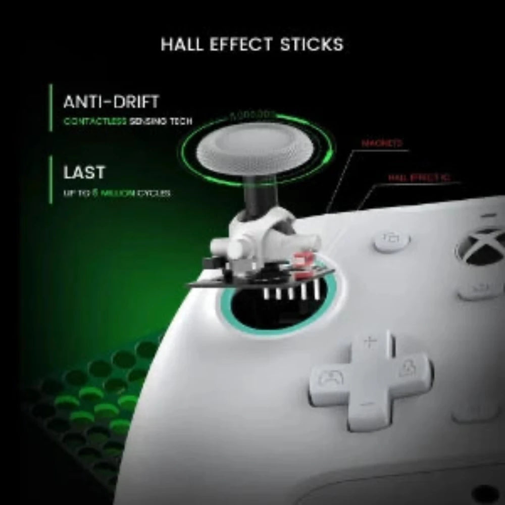 G7 SE Xbox Gaming Controller Wired Xbox Series X, Xbox Series S, Xbox One, with Hall Effect Joystick